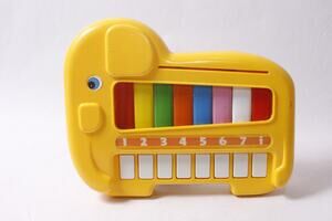 Elephant Toy Pianophone Xylophone by Blue Box Vintage Incomplete ~260608-WH 1225
